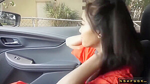 Bai Ling - Step sister Out Of Jail And Fucking Her In The Car