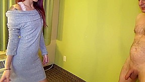 Ballbusting: Mistress Asia Perez kicks brutally in the balls Andrea Dipr&egrave