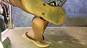 Bbw teen 18+ ebony soles