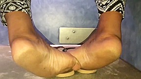 Bbw teen 18+ ebony soles