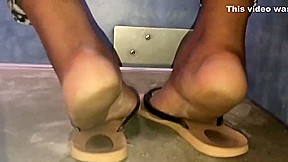 Bbw teen 18+ ebony soles