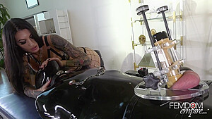 Bdsm Submissive Gets His Dick Milked