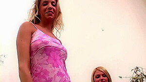 Beautiful Babes Get Their Cunts Drilled In A Threesome