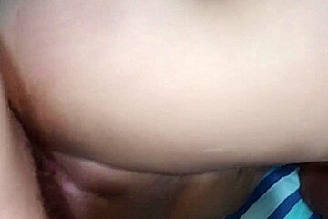 Beautiful Brunette Is Fucked By Her Horny Stepbrother - Creampie - Porn In Spanish