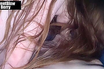 Beautiful Girl Masturbates Cock