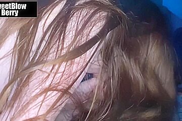 Beautiful Girl Masturbates Cock