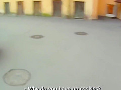 Beautiful euro debutante pulled and fucked
