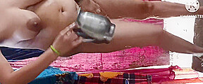 Bhabhi Taking Bath
