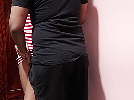 Big Ass Amateur Stepsister Standing Fuck In Kitchen Corner