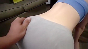Big Tits Blonde MILF Stepmom Fucked By Step son While Step dad Is Gone
