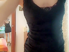Big boobs in the dressing cabin