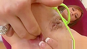 Big tit MILF gets ass fucked by a dildo