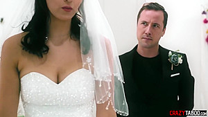 Big tits bride anal fucked by grooms Step brother hardcore