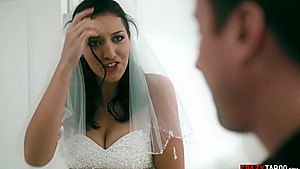 Big tits bride anal fucked by grooms Step brother hardcore