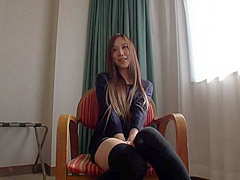 Big-breasted Sexy Japanese Young Woman Who Climaxed Under The Powerful Thrusting Of Her Big Dick