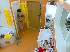 Bikini girls masturbate in the shower in reality show vid