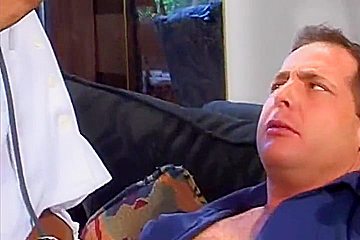 Black Busty Nurse Loves To Blow And Ride White Patients Cock