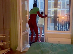 Black Guy Fucks Me Hard In The Stairwell