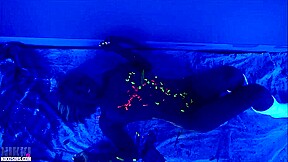 Black Light Body Paint video
