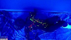 Black Light Body Paint video