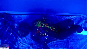 Black Light Body Paint video