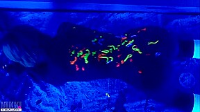 Black Light Body Paint video
