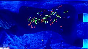 Black Light Body Paint video