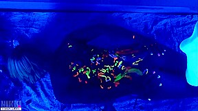 Black Light Body Paint video