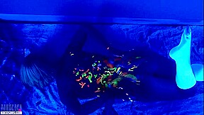Black Light Body Paint video