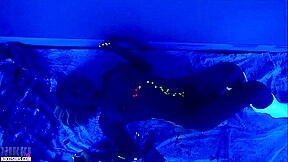 Black Light Body Paint video