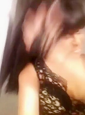 Black tranny going out to the club