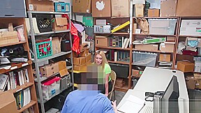 Blonde Thief Alexa Raye Rides Cock In Office