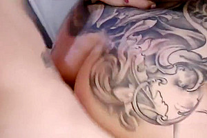 Blonde tranny doctor fucks alt brunette