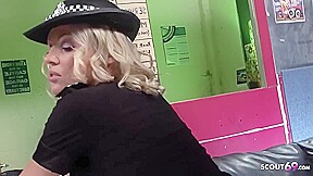 Bombshell Milf Police Woman Have Rough Sex With Thief In Ro