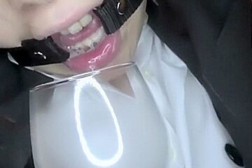 Bondage, gagplay, and drooling