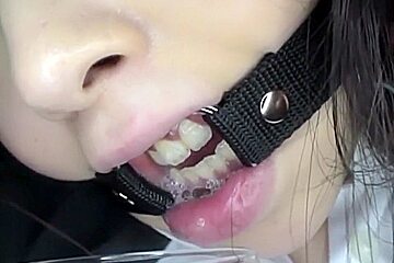 Bondage, gagplay, and drooling