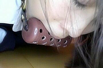Bondage, gagplay, and drooling