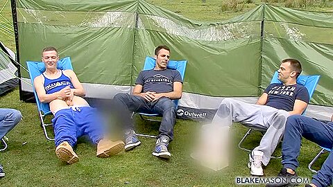 Bonding With A Group Wank - Kai, Fraser, Bradley, Josh, Matt And Riley