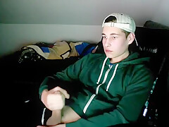 Bored Cap teen 18+ Decides To Jerk Off Boys
