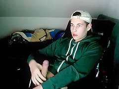 Bored Cap teen 18+ Decides To Jerk Off Boys