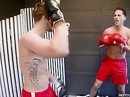 Boxing Is For Fuck With Roman Todd And Carter Woods