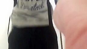 Boy wanking after school