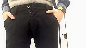 Boy wanking after school