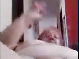 Brazilian Granny captured on webcam