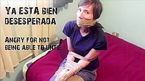 Brazilian duct tape challenge wrap gagged extreme