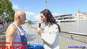 British news lady enjoys hardcore fuck after interview