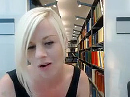 British public nudity Blonde Strip in public 2 of 2