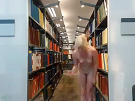 British public nudity Blonde Strip in public 2 of 2