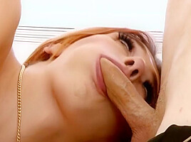 Brook S - Hot Redhead Tranny Apsen Seduces Her Boyfriend For A Hard Anal Sex
