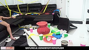 BrotherCrush - Fit Hunk Lets His Step Brother Fuck Him Raw